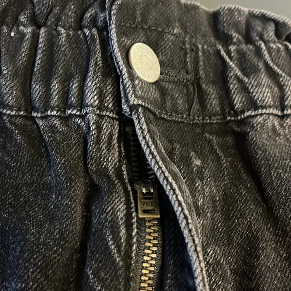 Urban Outfitters BDG Black Denim High Rise Shorts Size S - Picture 4 of 7